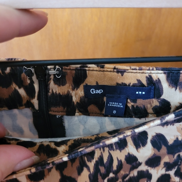 Leopard Print Women's Skirt - Picture 3 of 3